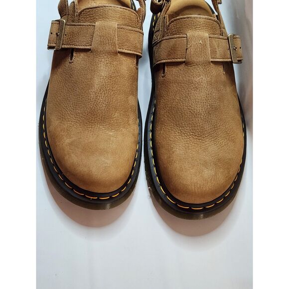Dr. Martens Jorge II Men’s 14 Savannah Tan Tumbled Nubuck Slip‑On main image 4